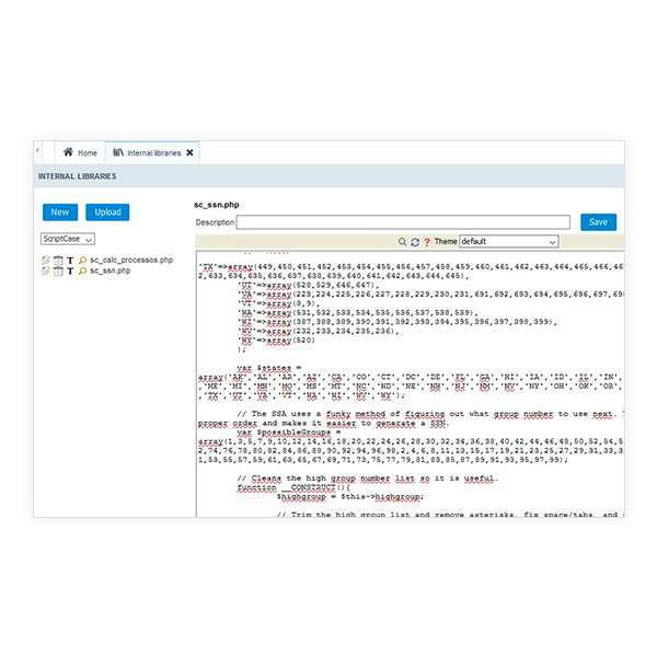 Creation of Internal Libraries