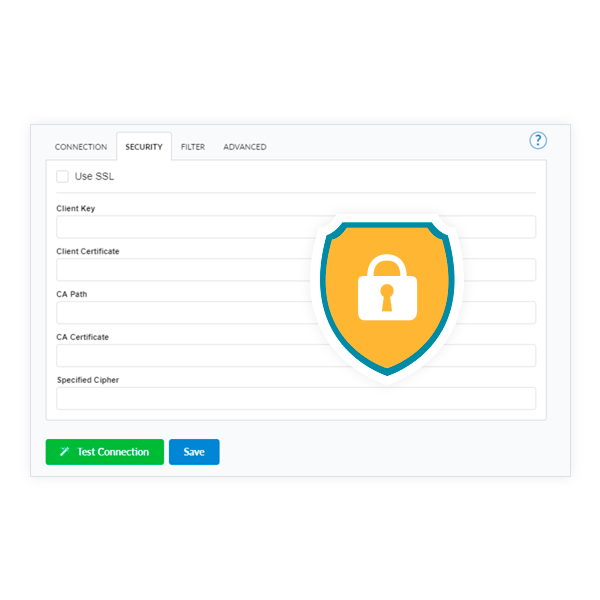 SSL for secure connections