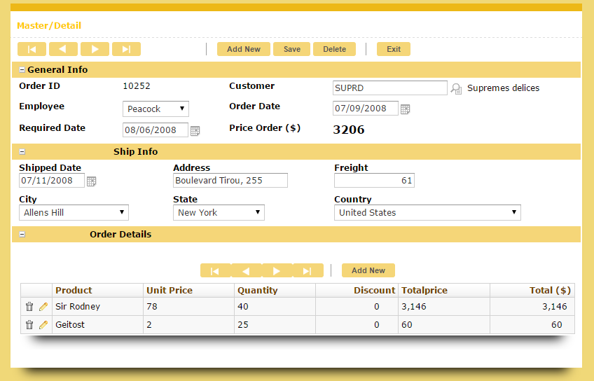application form samples