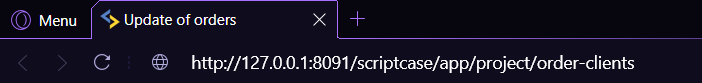 Application using Friendly URL