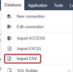 Access to database convert