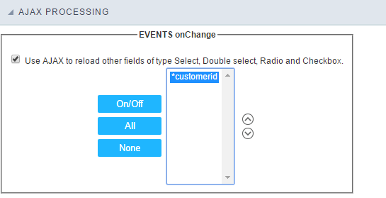 scriptcase checkbox event