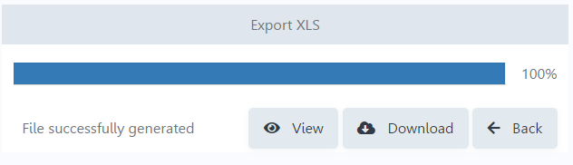 Exemplo da tela de solicitação de senha ao abrir arquivo exportado