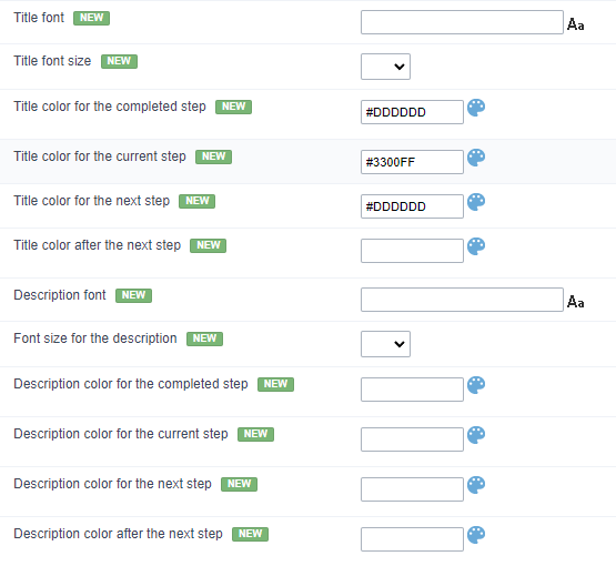 Pages format