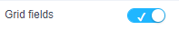 Activate the use of Grid fields in the modal form