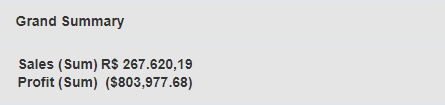 Final application with the option "Line break per field" enabled.