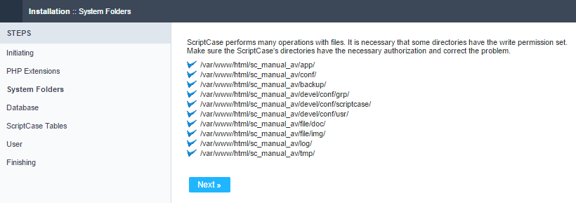 Verify the system's directory permissions