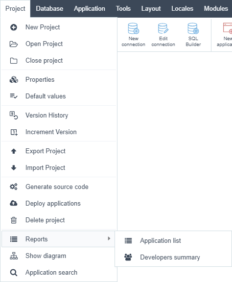 Access to project reports