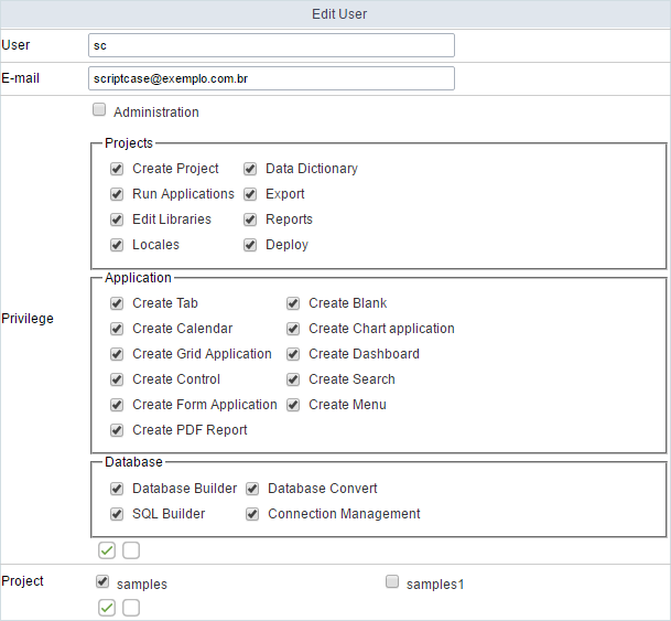 manual scriptcase