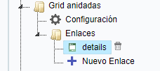Editando Grids anidadas