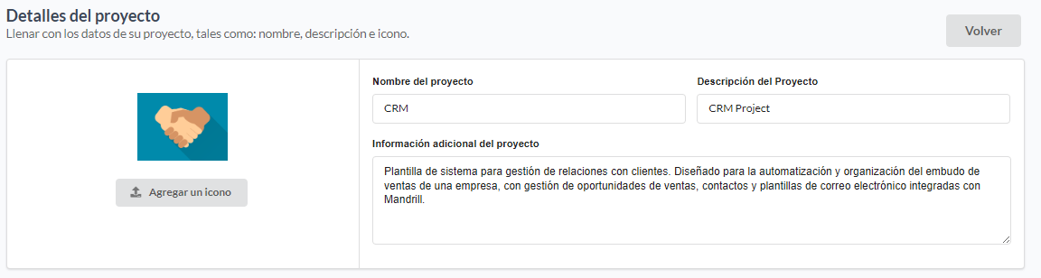 Información del proyecto