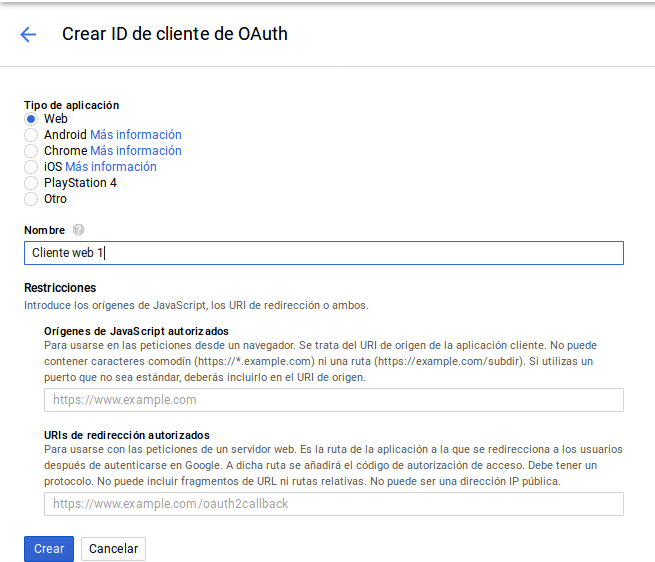OAuth Consent Screen Configuration