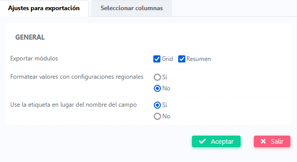 Ejemplo de configuración de XML para el usuario final