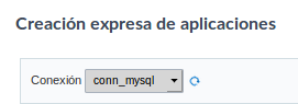 Select the connection that you want to use
