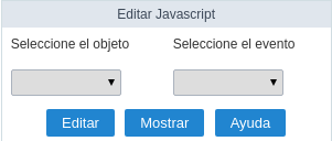 Edit JavaScript Interface.