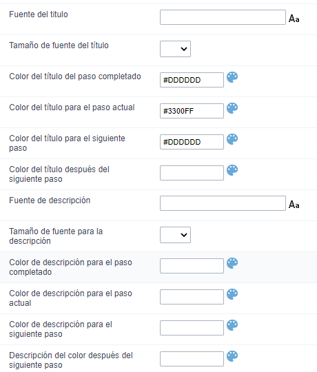 Pages format