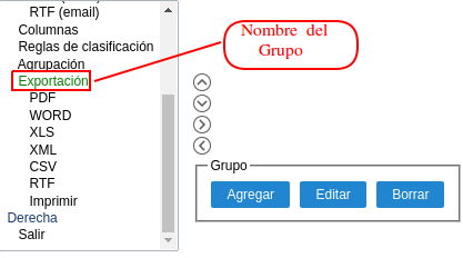 Positioning the buttons of the button group