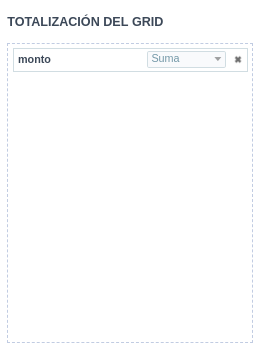 Total fields in Grid using Dynamic Group By.