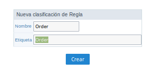 Adding sorting Rule interface