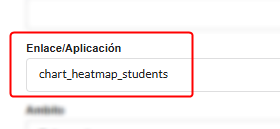 Interfaz de Importación de Aplicación.