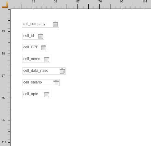 Field Positioning Configuration Interface