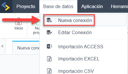 Creando una nueva conexión