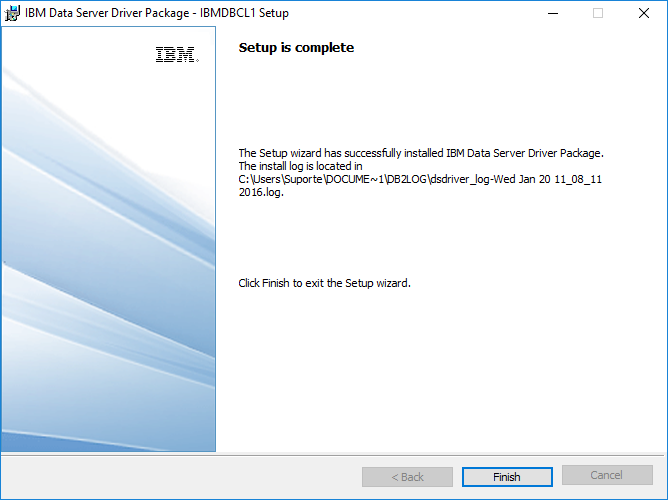 Configuración de DB2 DsDriver