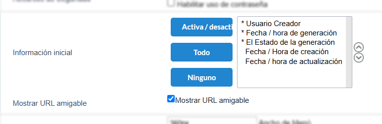 Añadir o eliminar columnas en la lista de aplicaciones