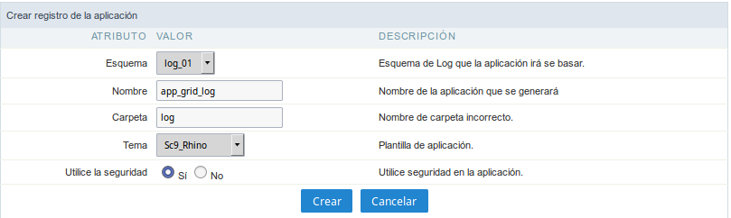 Log Report creation