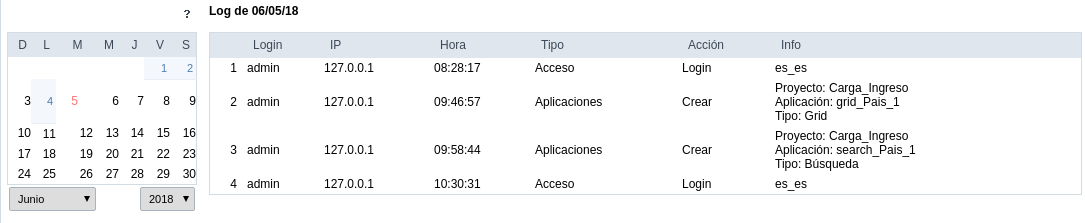 Log Configuration