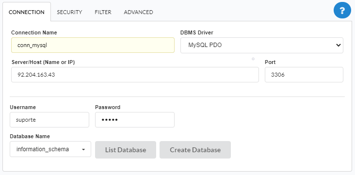 Connecting to the Database