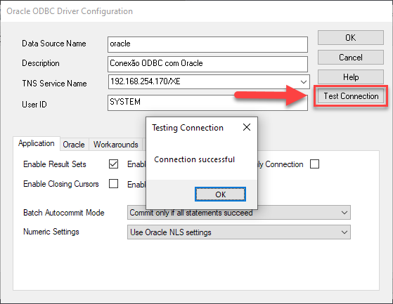 Testing ODBC Driver