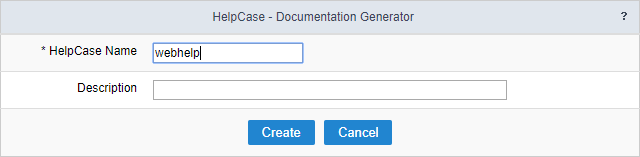 HelpCase initial process of creation