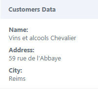 Examples of fields with and without spacing