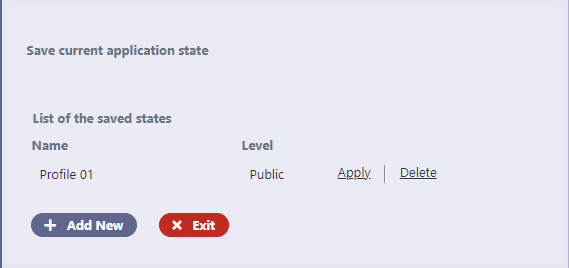 Save Grid option using the Simplified Layout