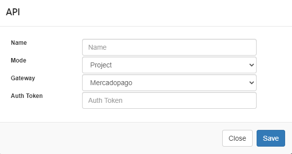 Configuración de pago usando la API de Mercado Pago