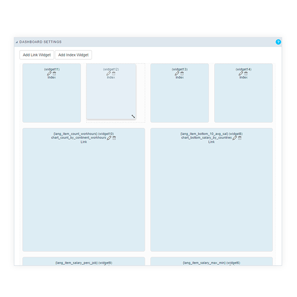 Drag and drop development interface