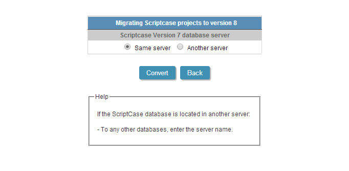 how move scriptcase to new server how move scriptcase to new server