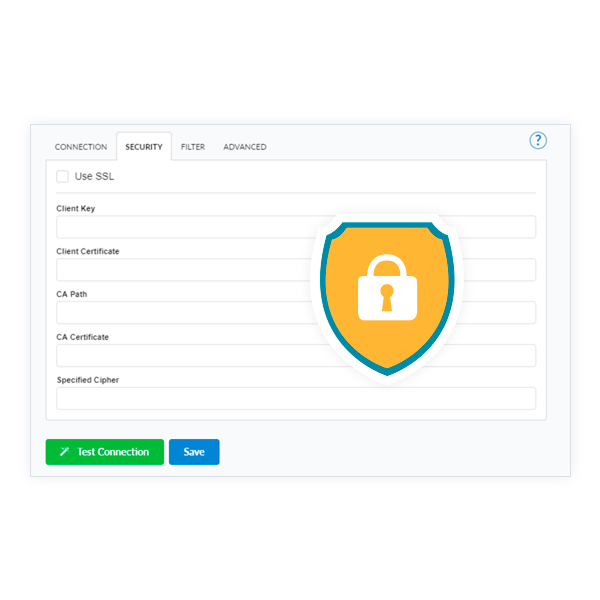 SSL for secure connections