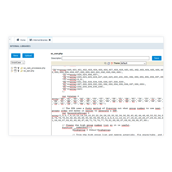 Creation of Internal Libraries