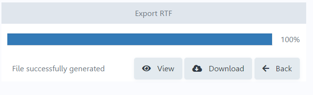 Exemplo da tela de solicitação de senha ao abrir arquivo exportado