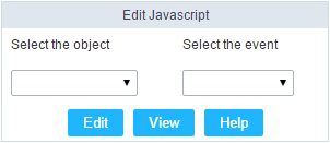 Edit JavaScript Interface.