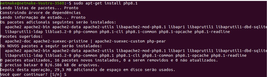 Installing the PHP
