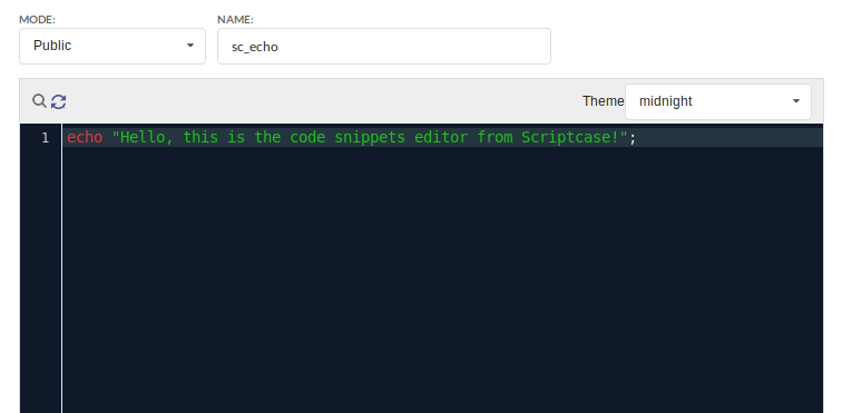 Code creation