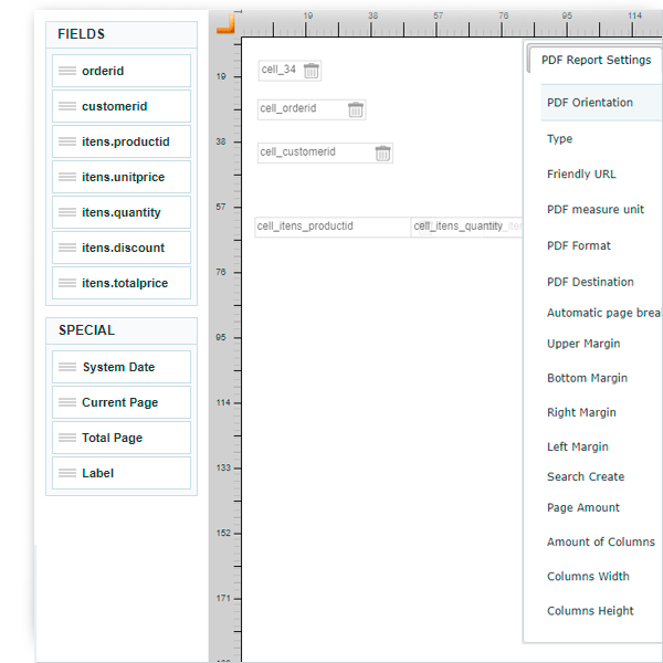 scriptcase pdf report background not showing
