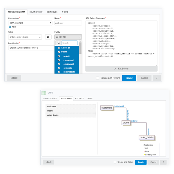Generatore di query / Manager