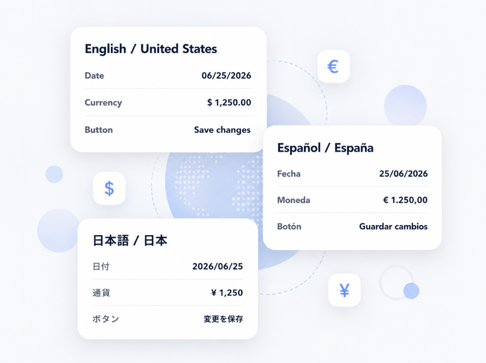 Localizza le applicazioni