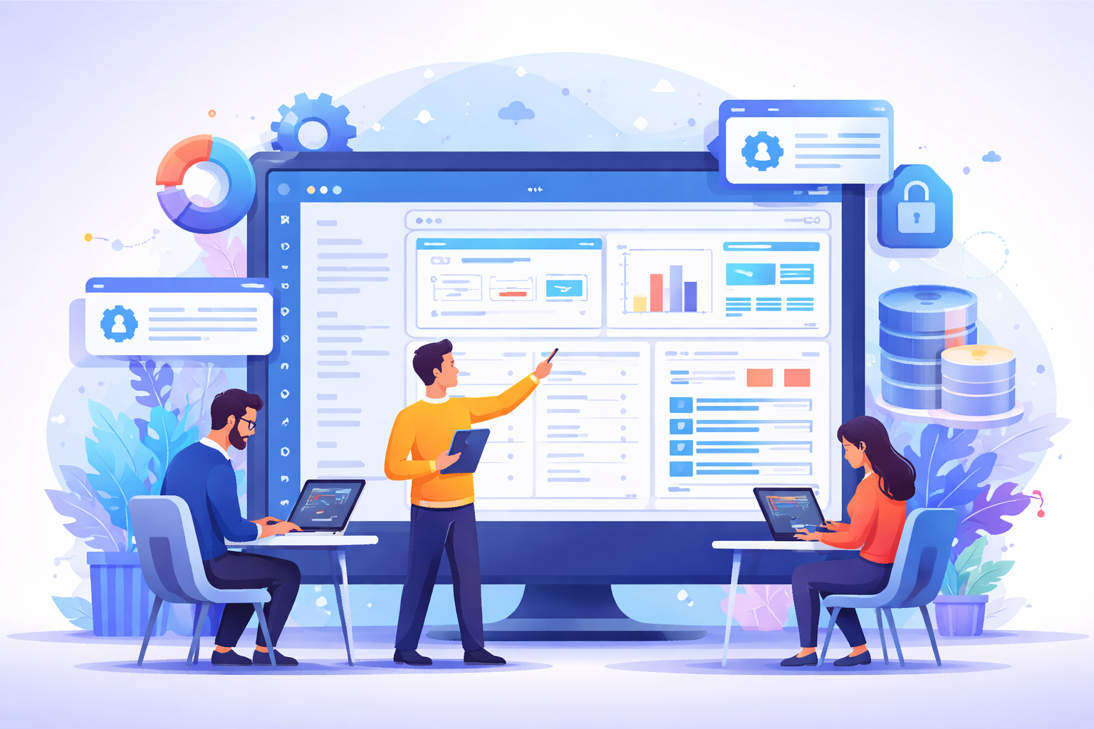 Software development accelerated with Scriptcase