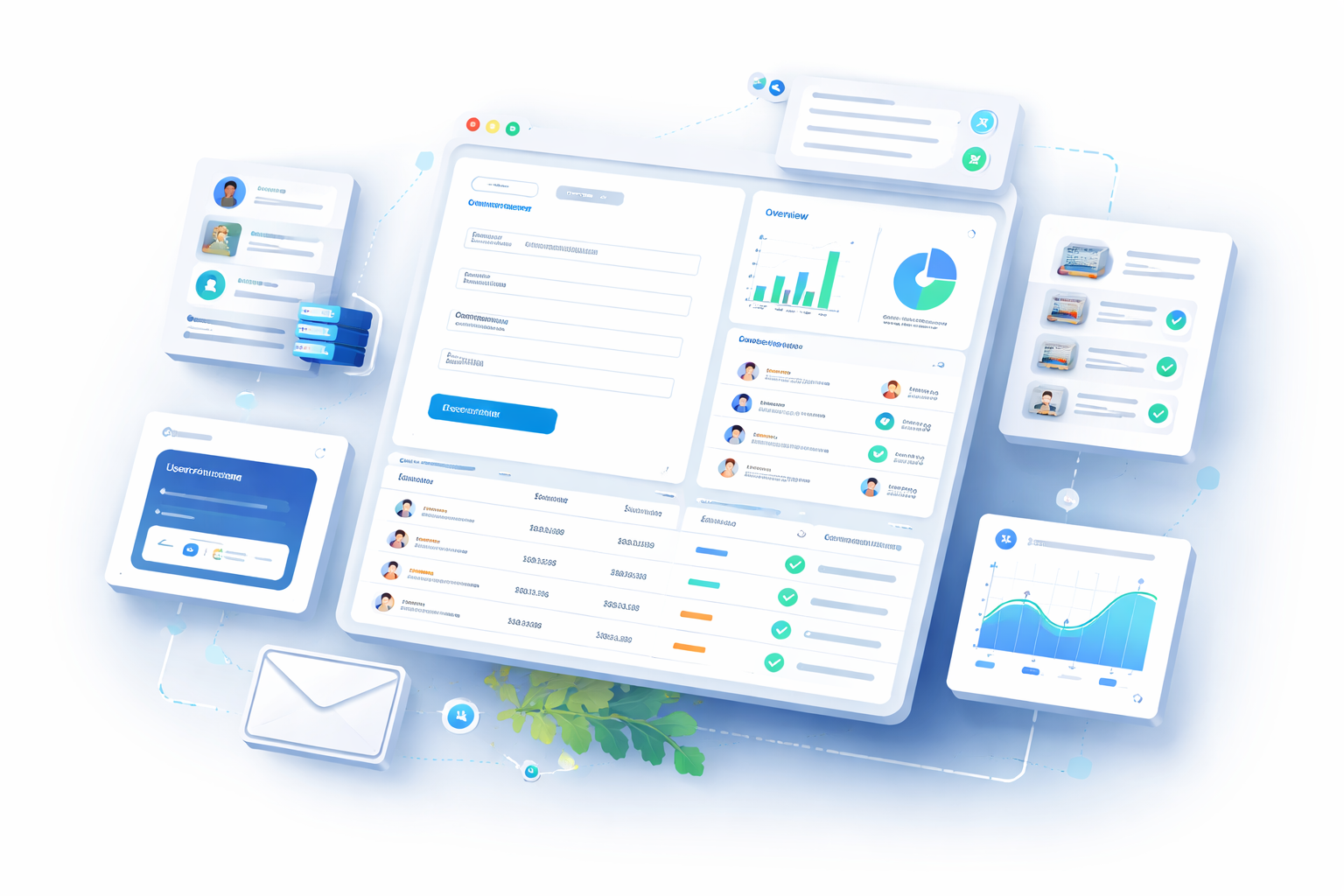 Interfaz de Scriptcase para crear un registration system