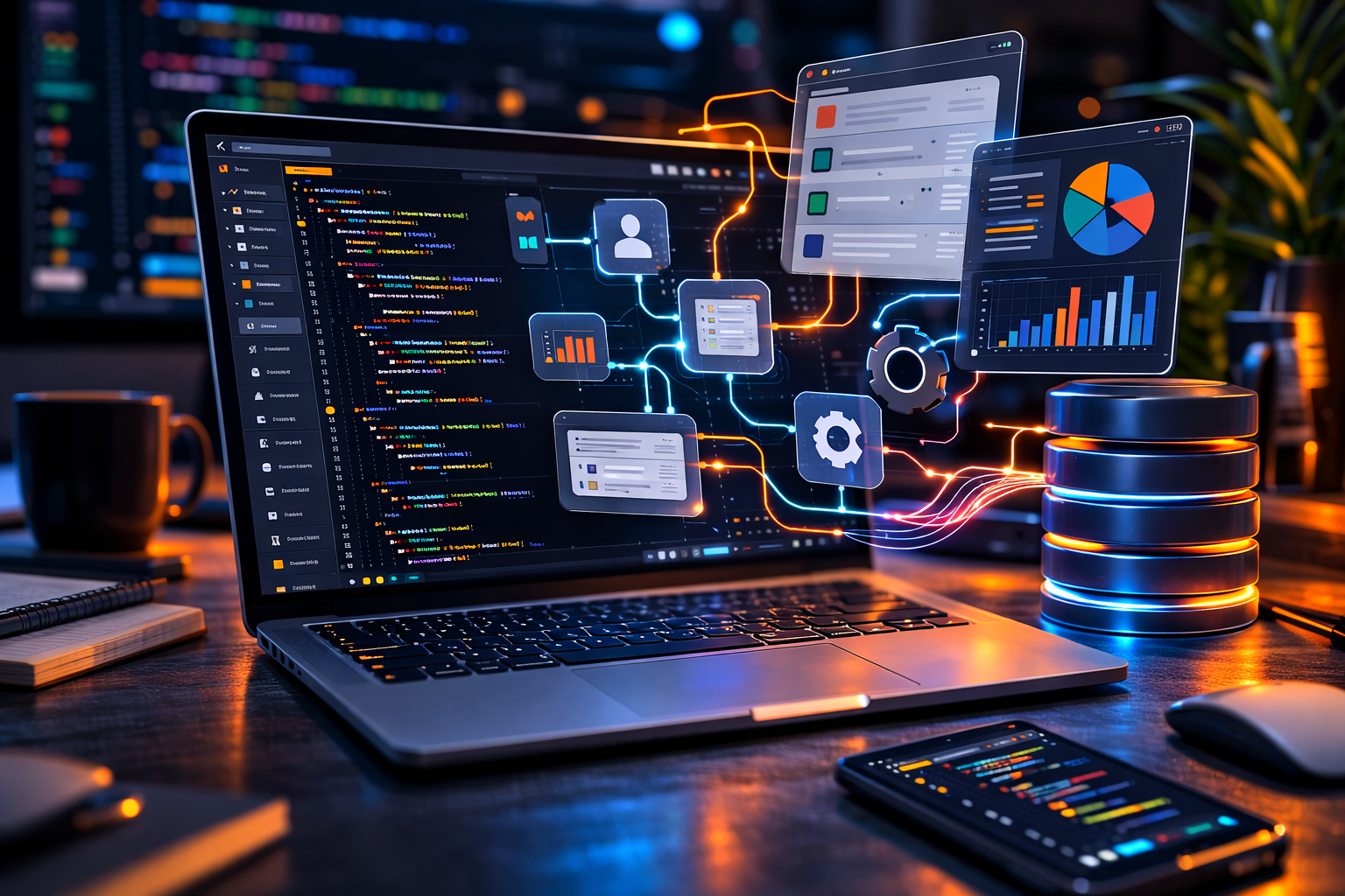 PHP code generator acc�l�r� avec Scriptcase pour cr�er des applications web